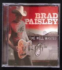 BRAD PAISLEY  TIME WELL WASTED  ARISTA RECORDS  CD 1515 picture