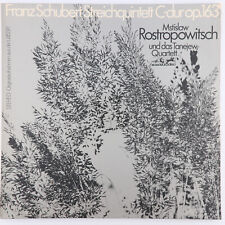 Schubert - Rostropovich - Streichquintett C-dur Op.163 - LP Melodia-Eu 85 969 KK picture