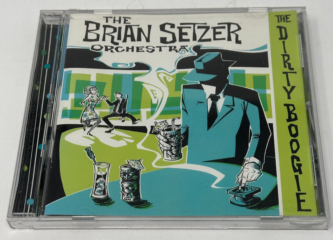 The Brian Setzer Orchestra CD The Dirty Boogie Good Condition