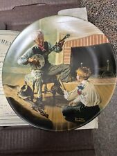 Vintage 1989 Knowles The Banjo Player Norman Rockwell  picture