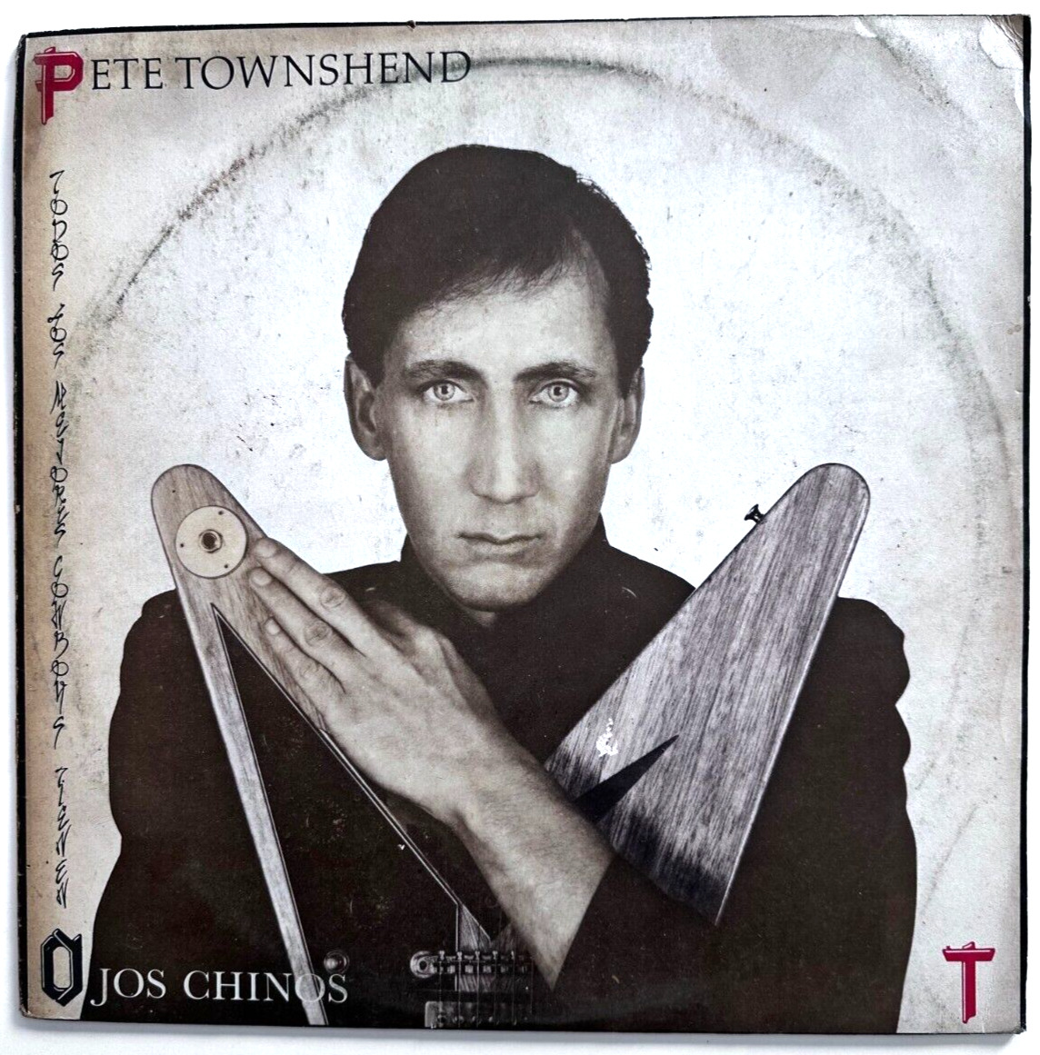 Pete Townshend  Todos los Mejores Cowboys Tienen Ojos Chinos - RARE LP ARGENTINA