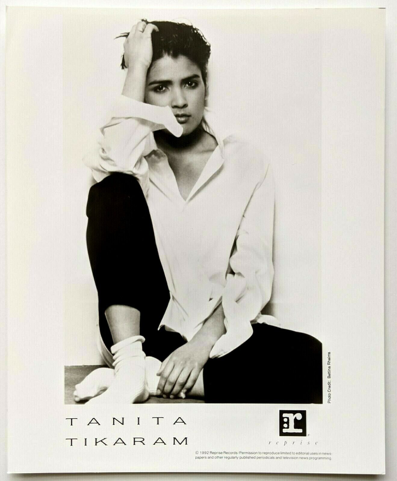 1992 Tanita Tikaram British Pop Singer Press Photo Reprint Everybody\'s Angel Vtg
