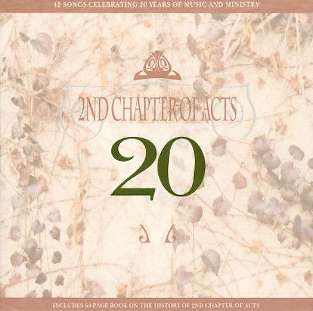 20: 1972-1992 [Box] by 2nd Chapter of Acts (CD, Sep-1993, Sparrow Records) NEW