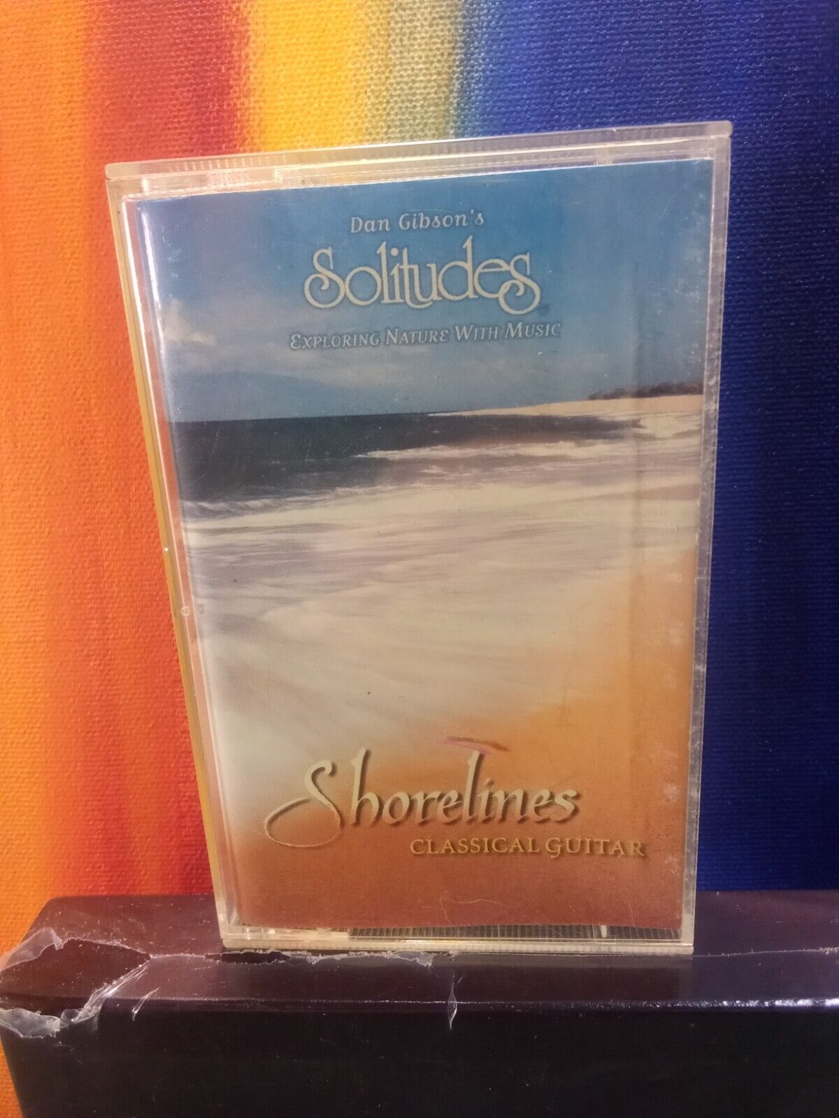Dan Gibson\'s Solitudes Classical Guitar Shorelines New Age Music Cassette Tape