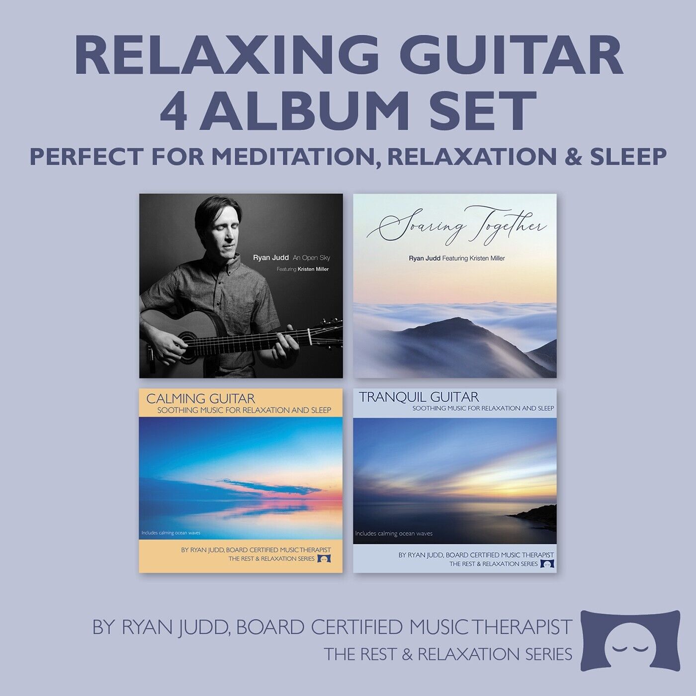 Relaxing Guitar 4 CD Set - for Meditation, Relaxation and Sleep *NEW