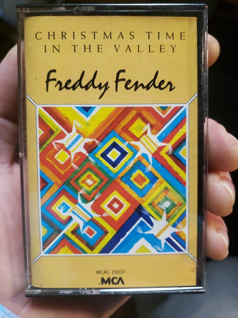 1977 Freddy Fender Christmas Time In The Valley Cassette MCA Records