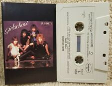 Vintage 1983 Cassette Tape Girlschool Play Dirty Polygram Records picture