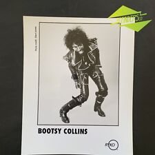 GENUINE 1990's 'BOOTSY COLLINS' RYKO RECORDS PRESS RELEASE BAND PHOTO picture