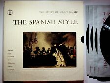 1967 The Spanish Style Classical Great Music Vinyl 4-LP Record Album Box Set VG+ picture