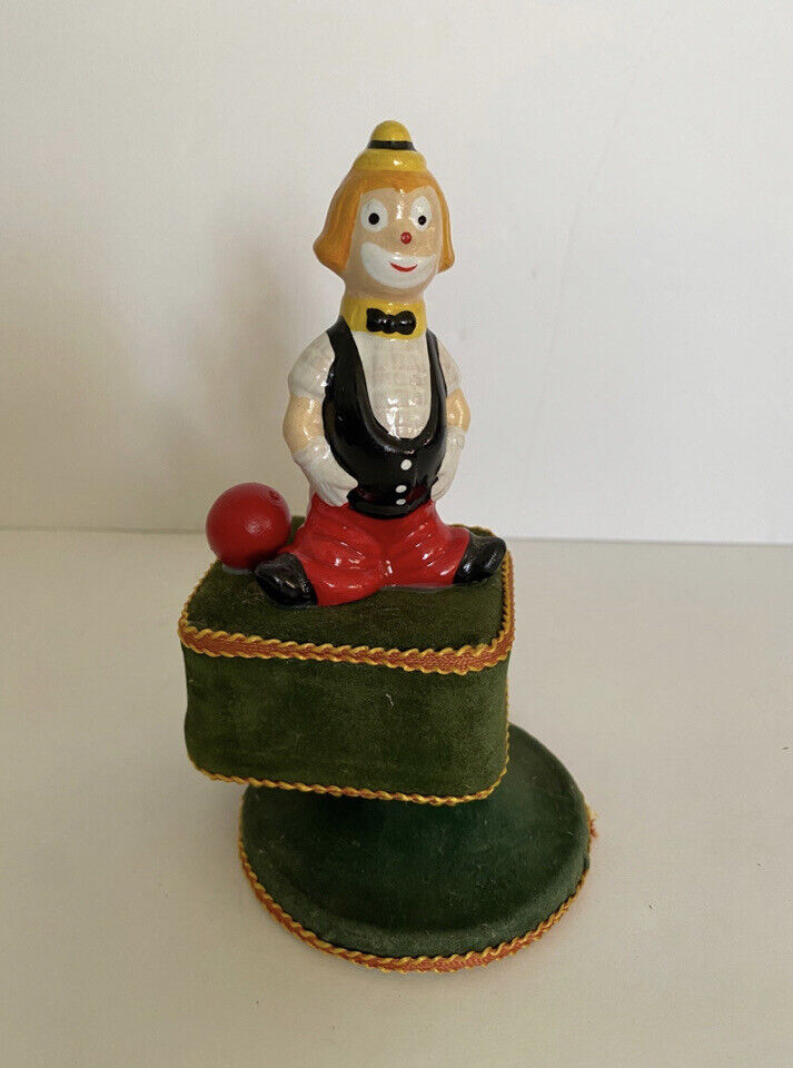 Vintage George Good Company Clown Music Box 1978 working condition