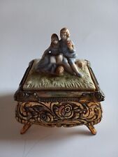vintage small music box. wind up. Plays: My Way. picture
