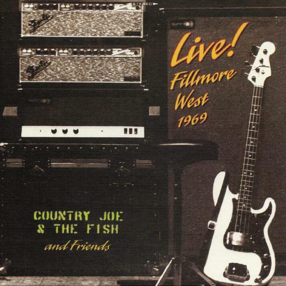 Country Joe & The Fish - Live Fillmore West 1969 [Yellow Vinyl] NEW Sealed LP