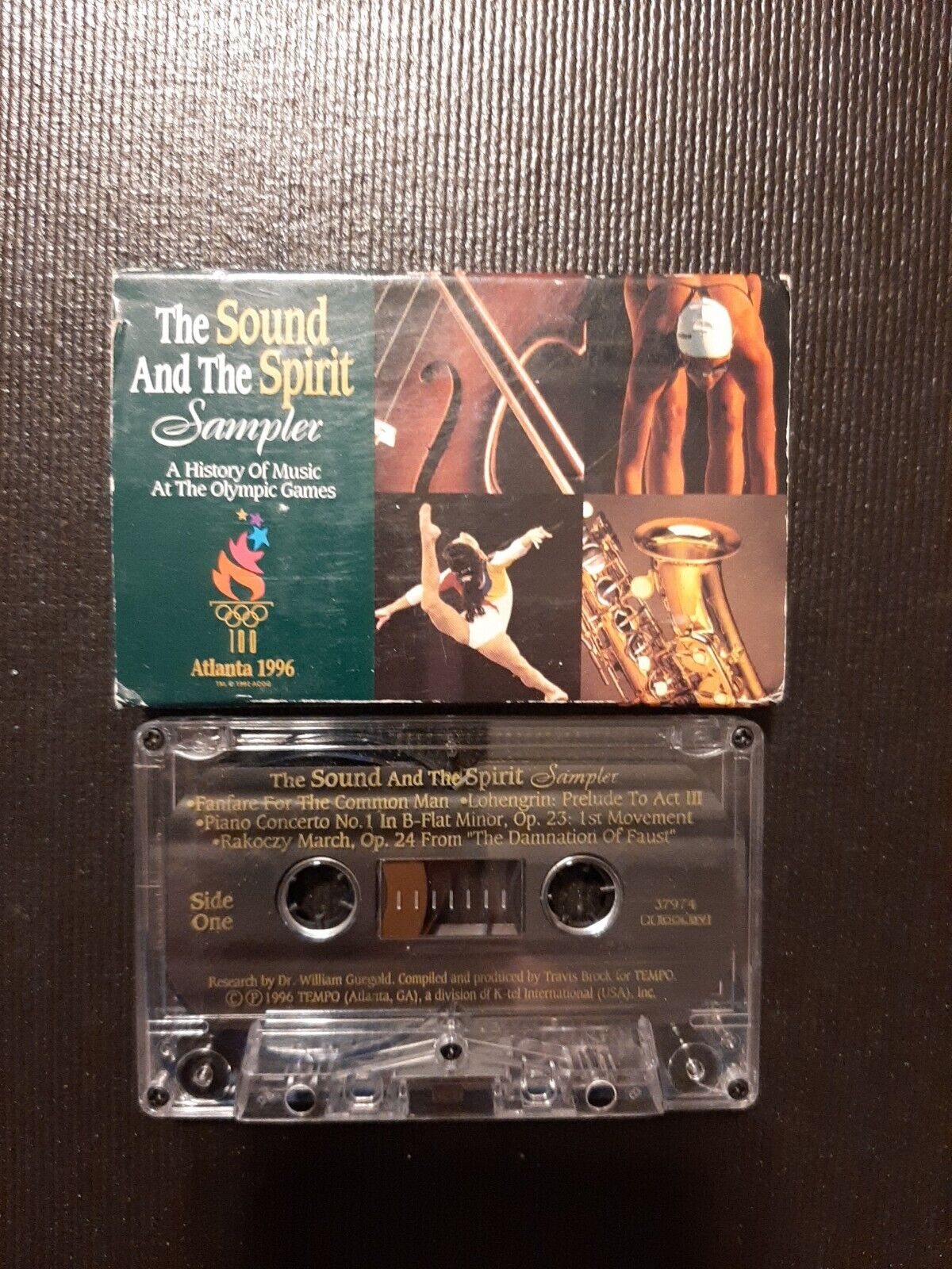  The Sound And The Spirit Sampler  Olympics Music Cassette Tape Atlanta 1996
