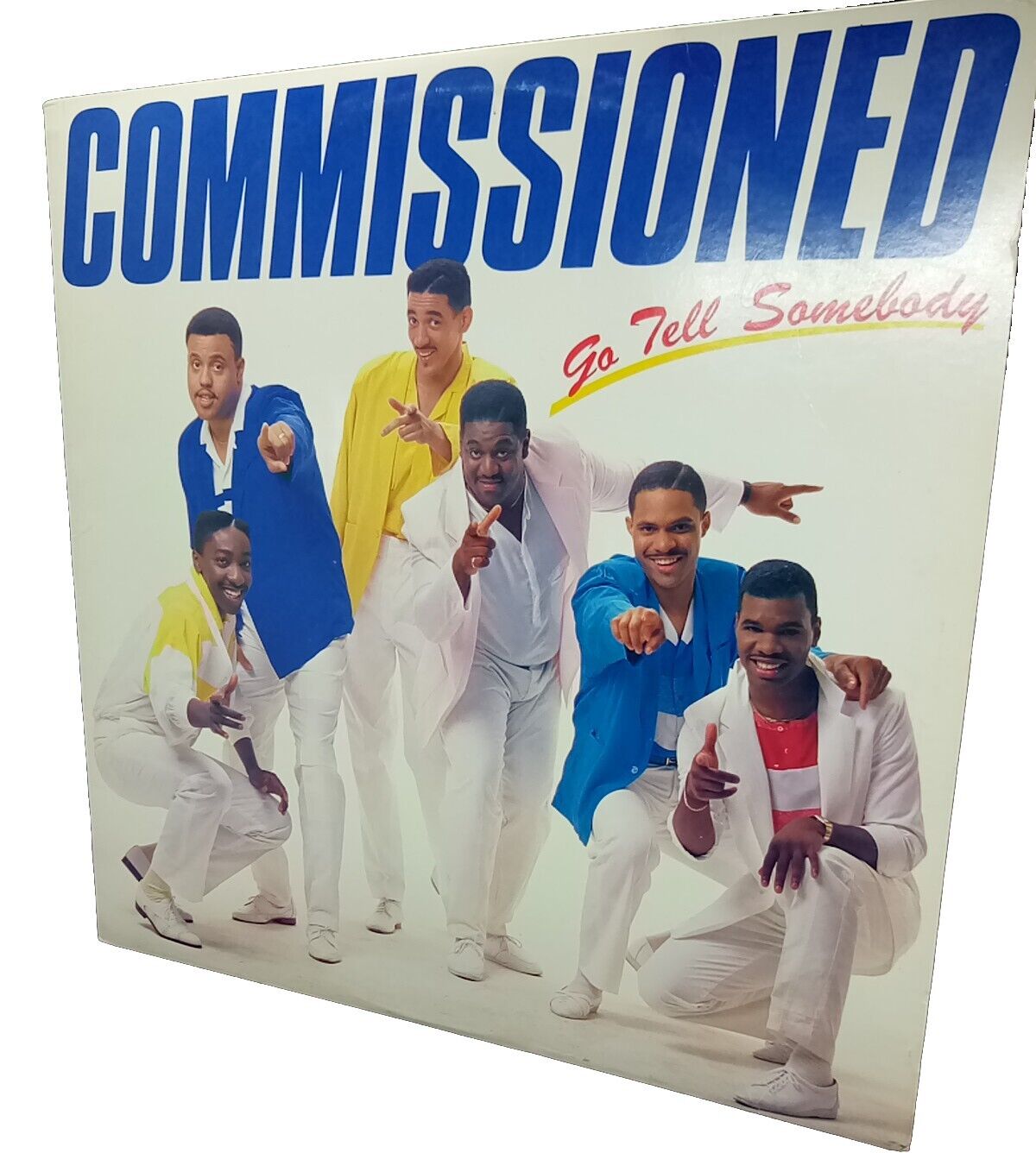 Commissioned – Go Tell Somebody VG+ Vinyl LP 1986