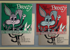 Vintage 1950s Sing Along With Breezy 2 Records  7