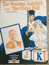 VINTAGE SHEET MUSIC WOODEN SOLDIER CHINA DOLL CHARLES NEWMAN ISHAM JONES  picture