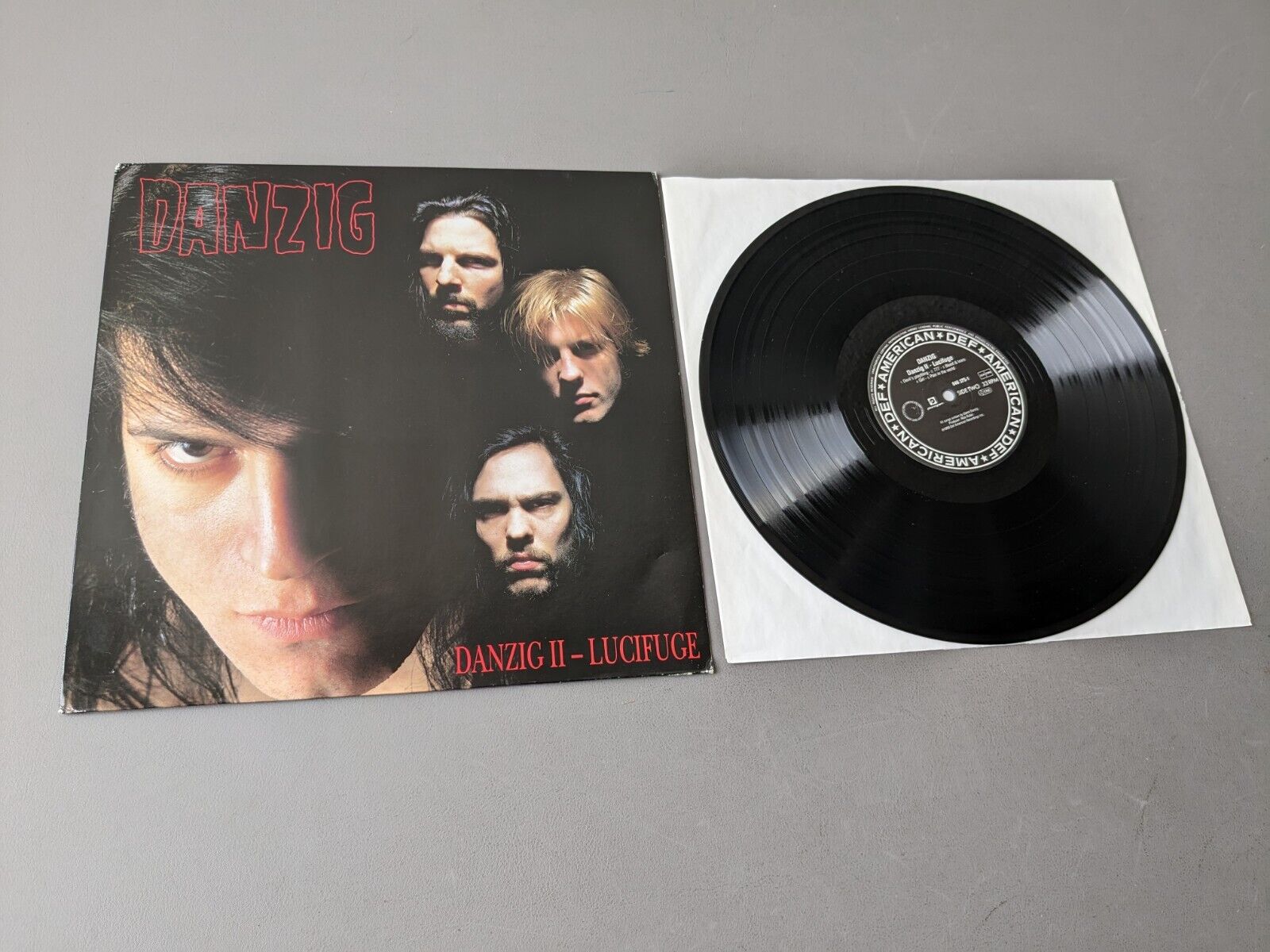 DANZIG *** original Vinyl LP  *** Danzig II - Lucifuge (1990 UK)