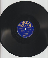 MARTY MALNECK 1938 SING YOU SINGERS 78rpm- DECCA BLUE label #2060 picture