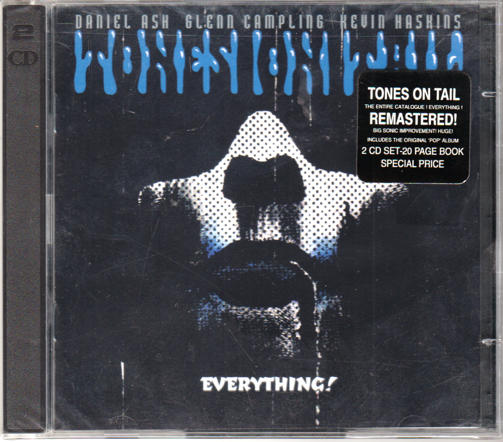 New Tones on Tail Everything 2 CD Set 1998 SEALED Goth Rock Bauhaus Rare