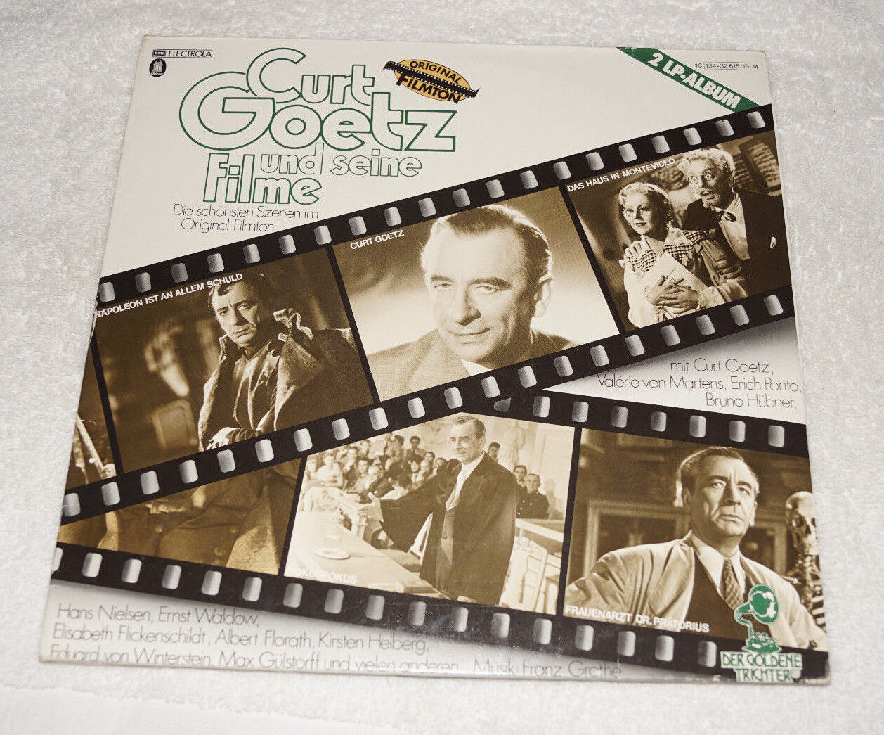 LP : Curt Goetz und seine Filme - 2 discs - film music - Made in Germany