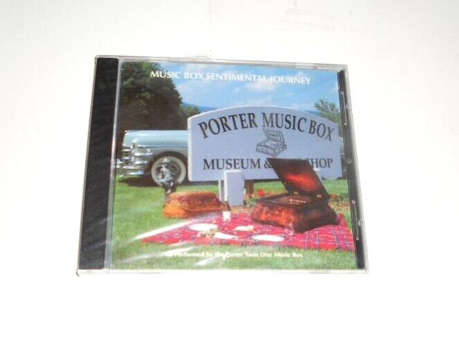 Music Box Sentimental Journey CD By Porter Music Box Co. New Sealed