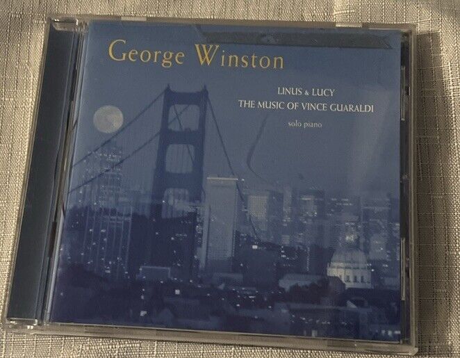 Linus & Lucy The Music of Vince Guaraldi CD George Winston Charlie Brown Peanuts