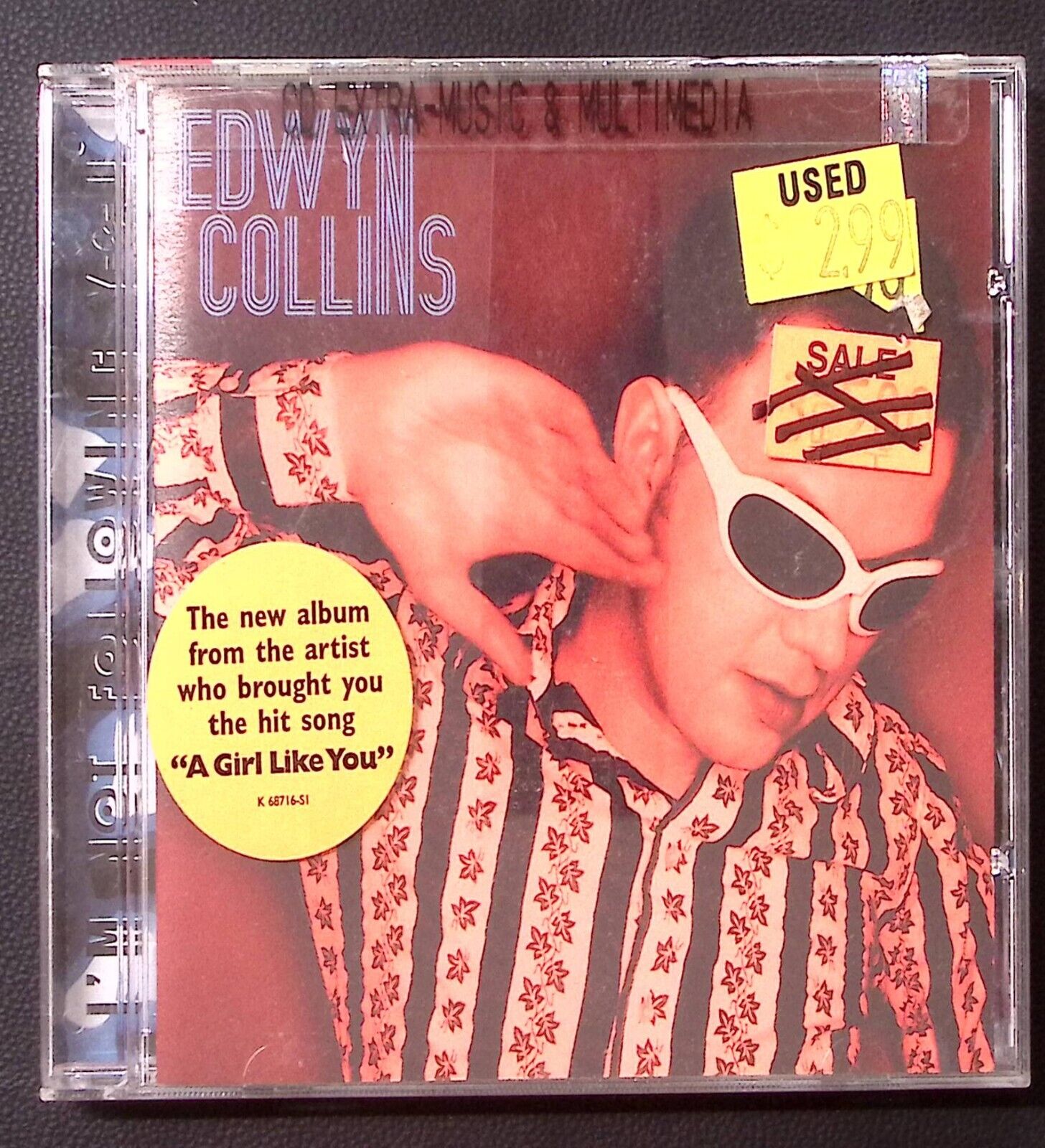 EDWYN COLLINS  I\'M NOT FOLLOWING YOU  SETANTA/EPIC  CD 1265