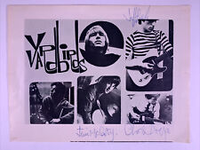 The Yardbirds Jeff Beck Jim McCarty Chris Dreja Signed Program Page Vintage 1965 picture