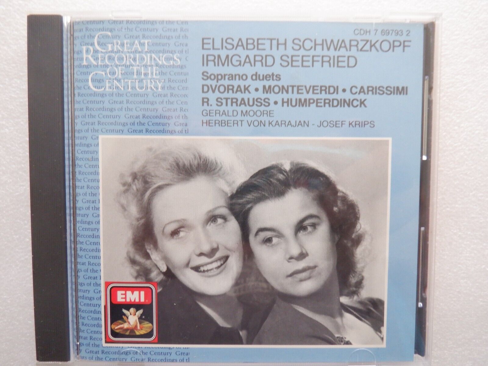 Soprano Duets: Schwarzkopf + Seefried EMI CDH 7 697932 NEAR MINT SWISS IMPORT CD