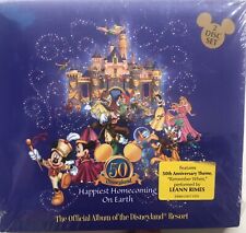 Walt Disneyland Resort 50th Anniversary Official Album Music CD 2-Disc SEALED picture