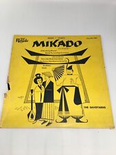 Antique Mikado Opera Excerpts The Savoyard Sullivan & Gilbert Vinyl LP Record. picture