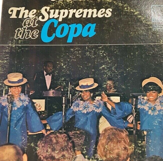 The Supremes at the Copa - 1965 Motown Records 636 - Vintage Vinyl LP Live