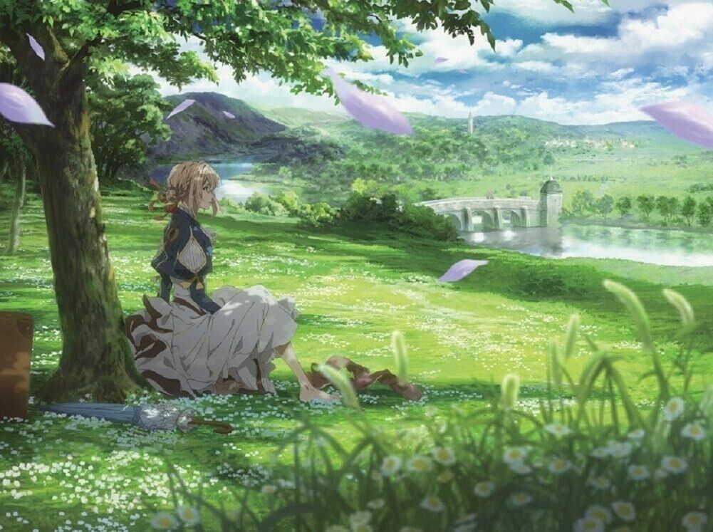 MC190 Violet Evergarden Vol.2 First Limited Edition Blu-ray Booklet Post Card