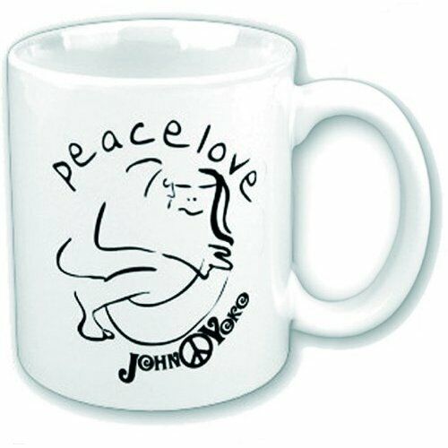 John Lennon Peace Love Mug  - 11oz Mug - New in box