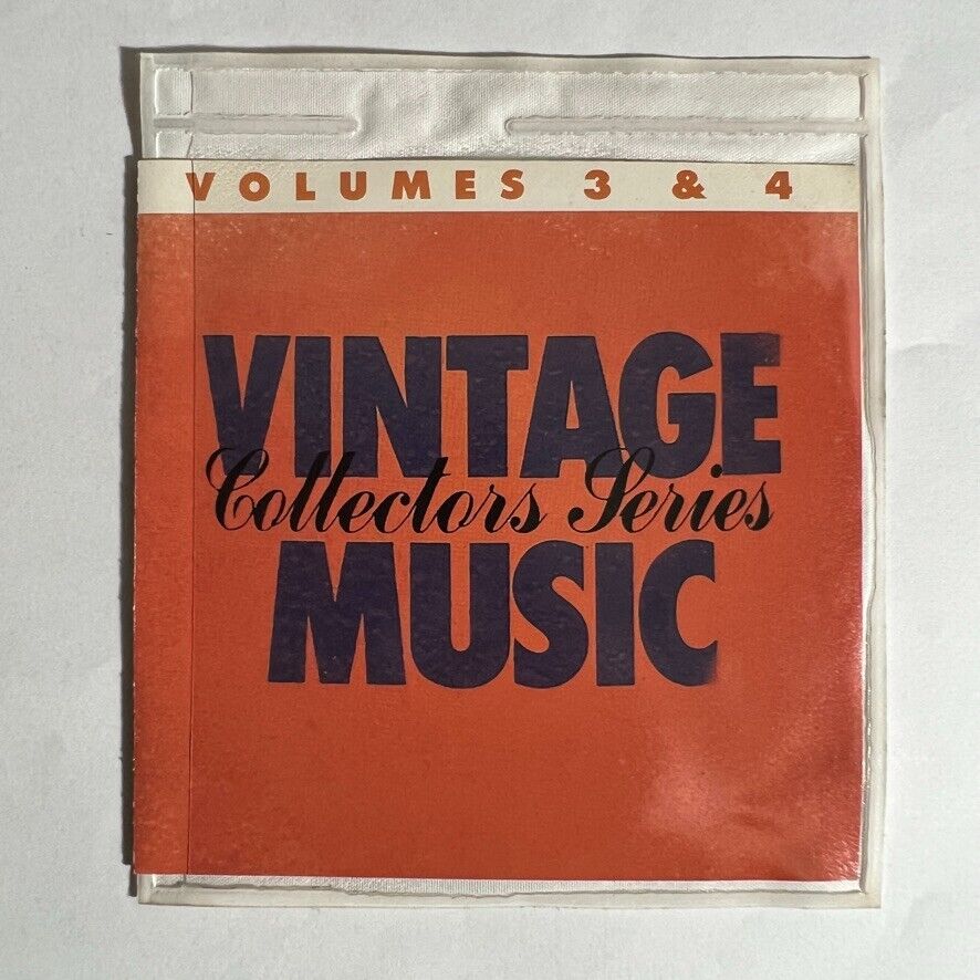 Vintage Music Collectors Series Volumes 3 & 4 CD vinyl jewel sleeve
