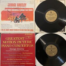 George Greeley Lp Lot of 2 Record Albums - Both 1st STEREO Pressings - RARE - EX picture