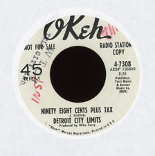Detroit City Limits - Ninety Eight Cents Plus Tax on Okeh Promo Funk 45 picture