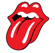 The Rolling Stones lips tongue decal sticker rock roll bumper laptop picture