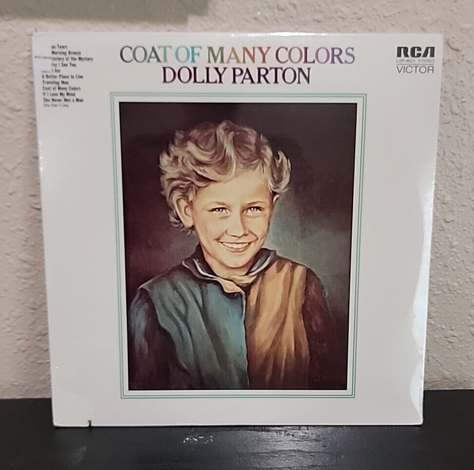 Factory Sealed Dolly Parton Coat Of Many Colors Vinyl LP First Pressing 