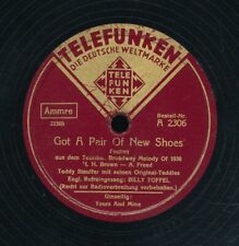 78tk-ethnic German-TELEFUNKEN 2306-Teddy Stauffer O-(Get a pair of new shoes) picture