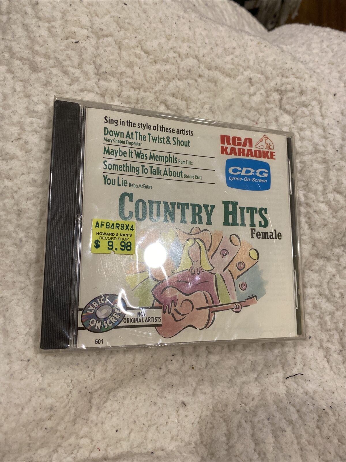 Country Hits Female, Vol. 1 [Super K] by Karaoke (CD, Sep-1994, RCA Karaoke)