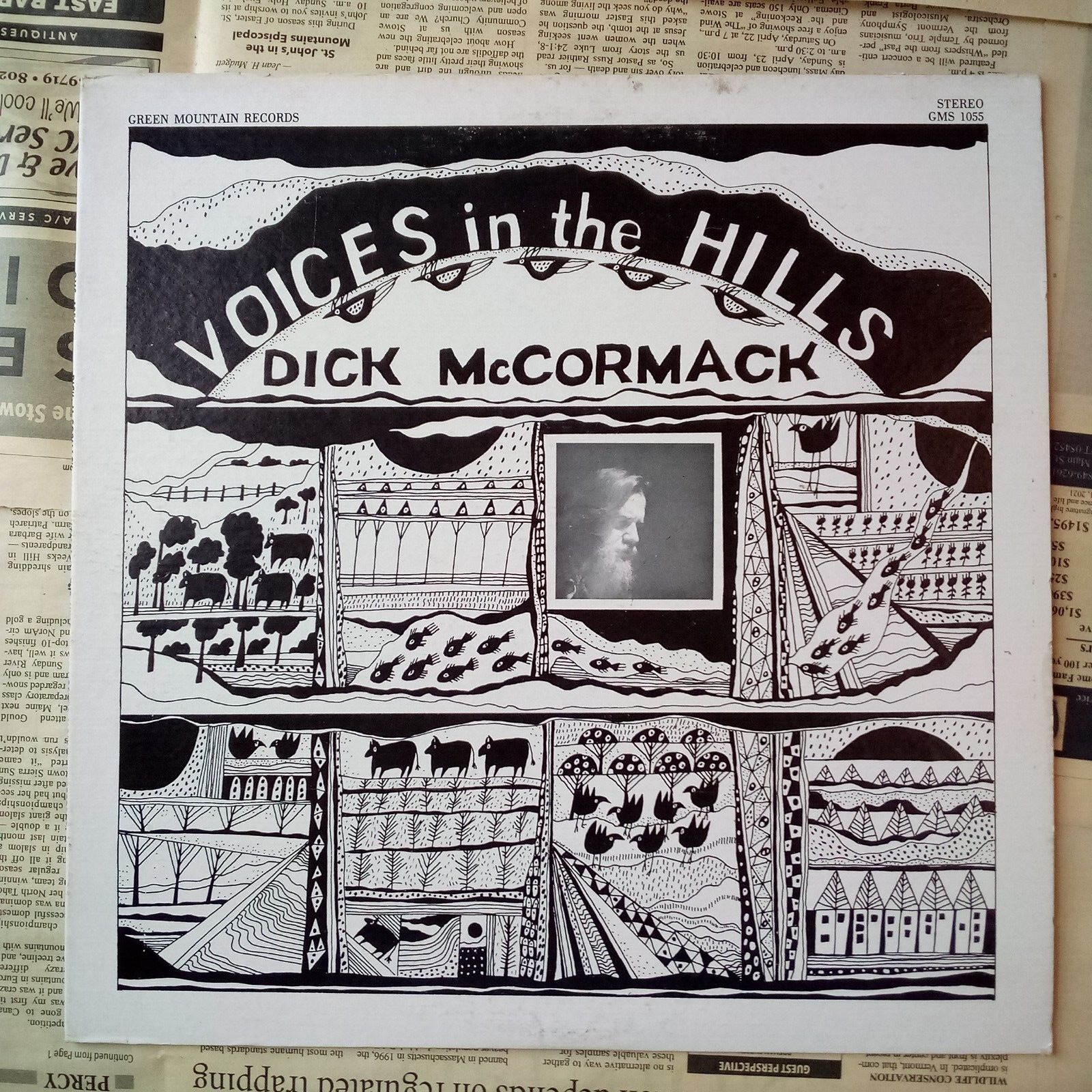 Voices in the Hills - Dick McCormack - Green Mountain Records Vermont GMS-1055