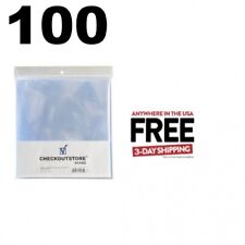 100 COS Crystal Clear Plastic OPP for 12