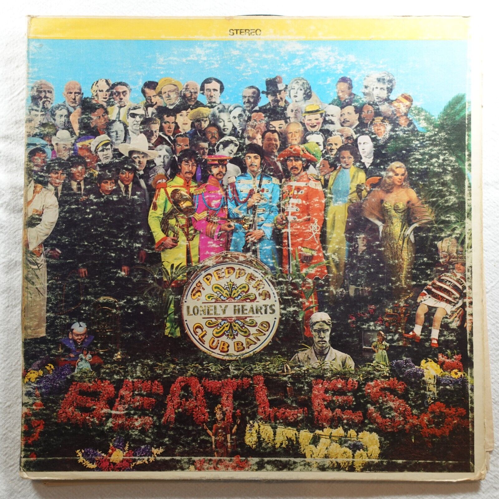 The Beatles Sgt Pepper\'s Lonely Hearts Club Band Capitol 2653 Record Album Vinyl