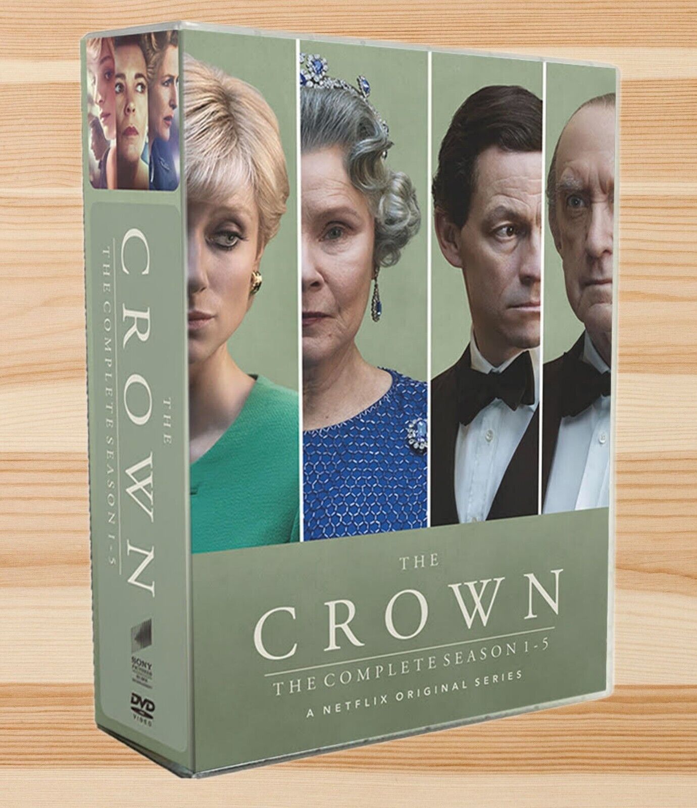 The Crown: The Complete Series, Season 1-5 (DVD) Free Delivery