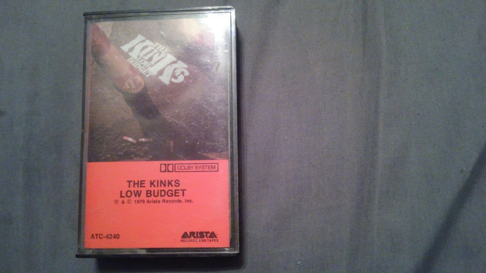 The Kinks Cassette Low Budget Audio Tape