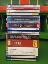 Lot of 13 Opera CDs Mozart Puccini Idomeneo Domingo Kurt Weill Joan Sutherland  picture