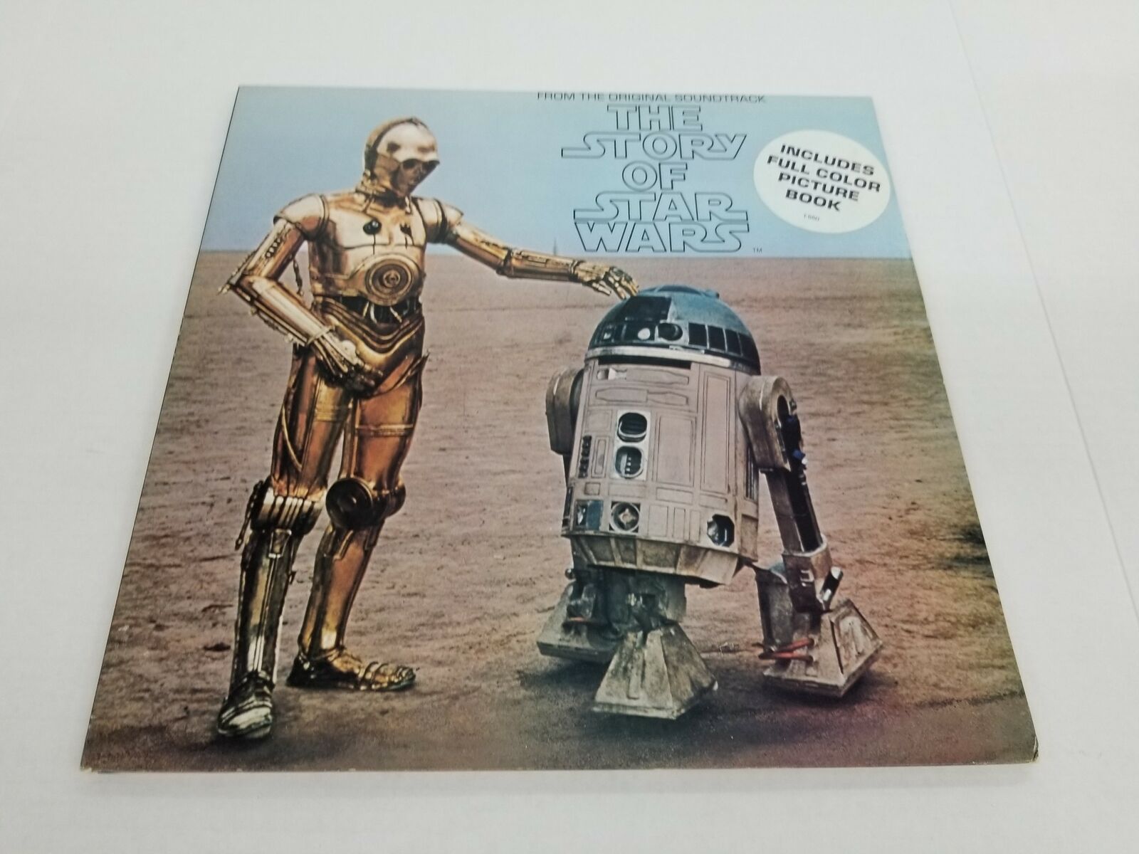 1977 The Story Of Star Wars LP Vinyl Album With Color Picture Book NM Shelf X