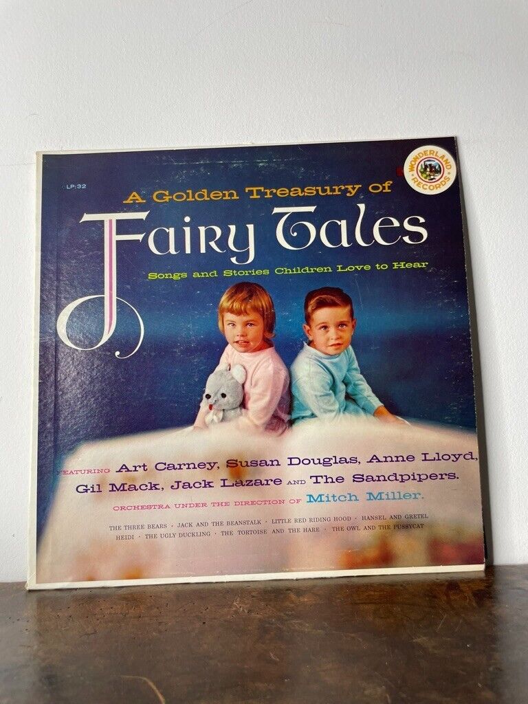 VARIOUS A Golden Treasury Of Fairy Tales 1960 Vinyl LP Golden GLP:32 - VG+