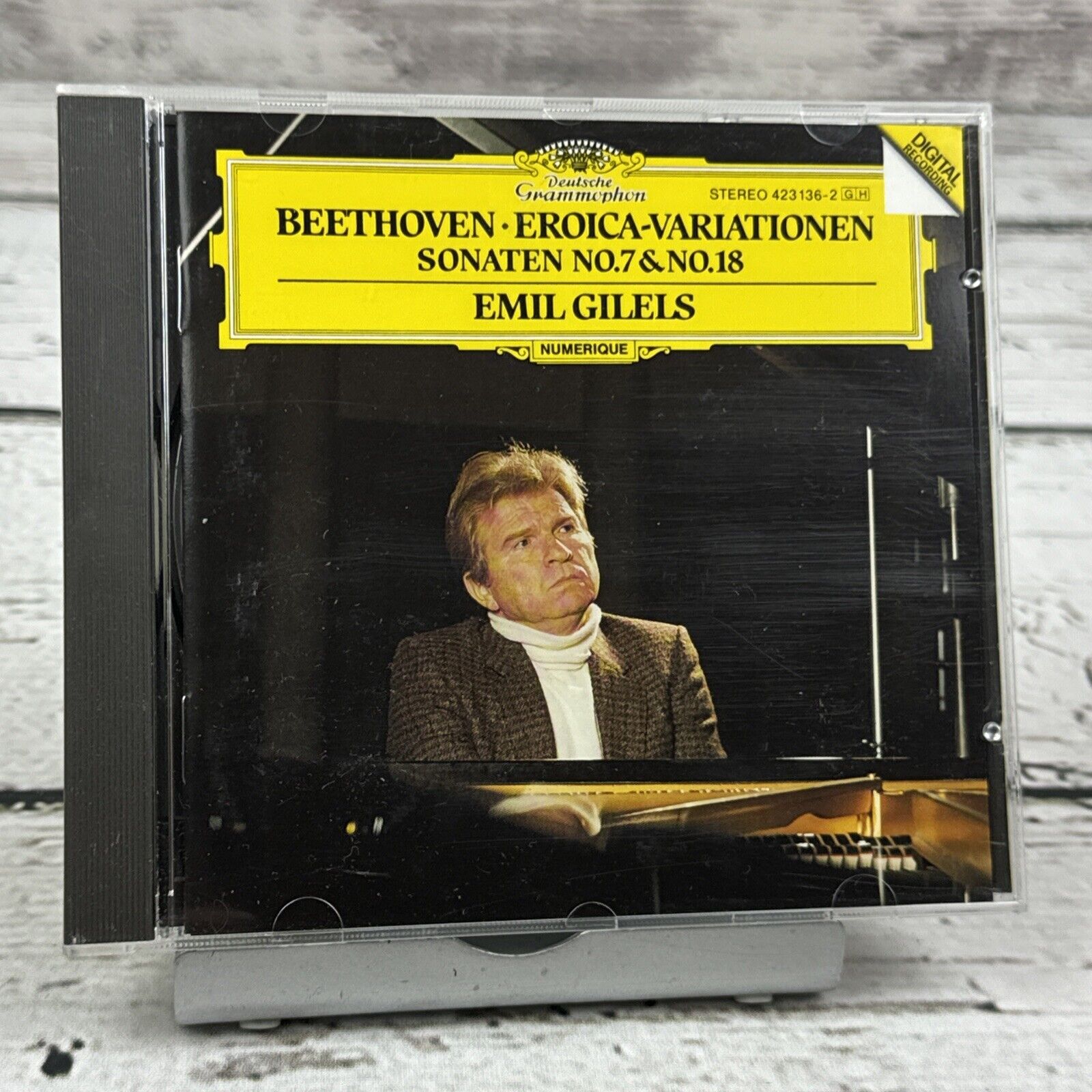 Beethoven*, Emil Gilels – Eroica-Variationen • Sonaten No. 7 & No. 18 [CD 1987]